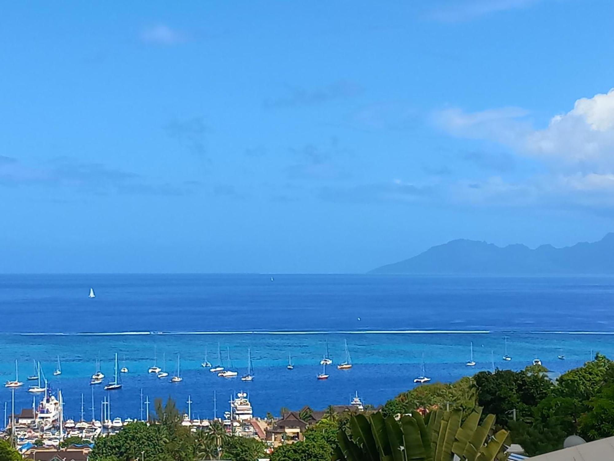 Marina Blue Fabuleux Appartement Vue Lagon Punaauia  Eksteriør billede