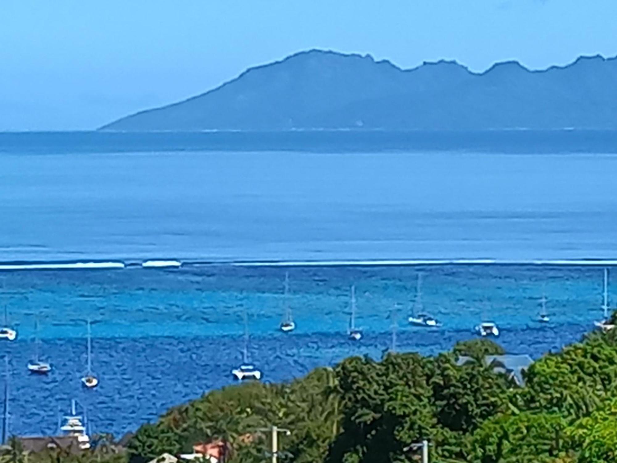 Marina Blue Fabuleux Appartement Vue Lagon Punaauia  Eksteriør billede