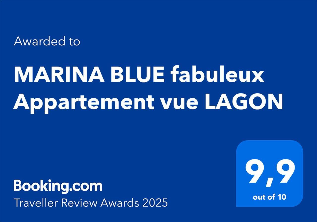 Marina Blue Fabuleux Appartement Vue Lagon Punaauia  Eksteriør billede